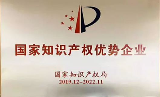 國(guó)家知識(shí)產(chǎn)權(quán)優(yōu)勢(shì)企業(yè)